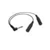 Intercall Nurse Call Double Adaptor Lead / Splitter - Angled Jack