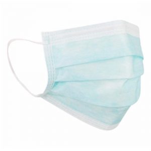 Type IIR Fluid Resistant 3 Ply Surgical Face Mask - 50pk
