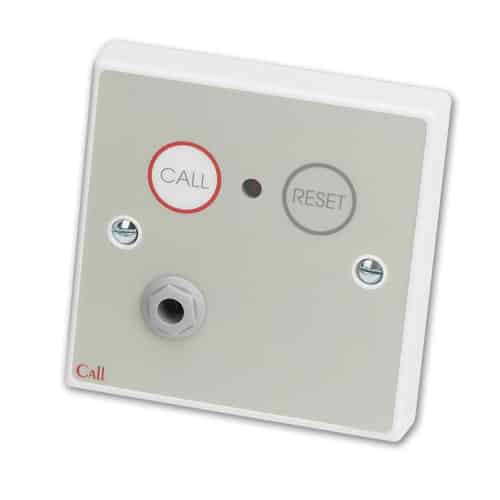 C-Tec / Nursecall 800 Call Point - Button Reset c/w Remote Socket - NC802DB