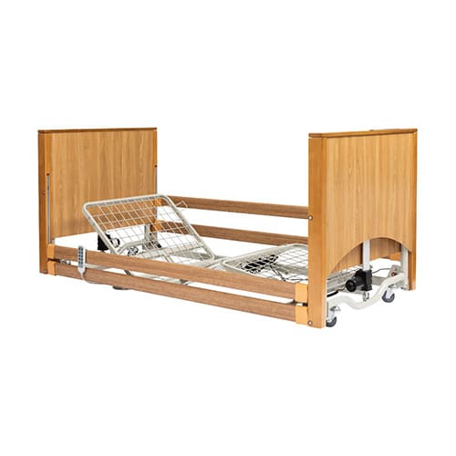 Lomond Ultra Low Floor Profile Bed - Oak